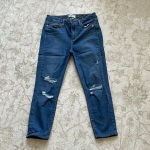 Paige denim distressed jeans